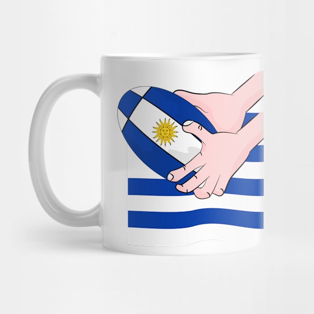 Uruguay Rugby Flag by mailboxdisco